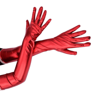 The Red Sexy Spandex Gloves