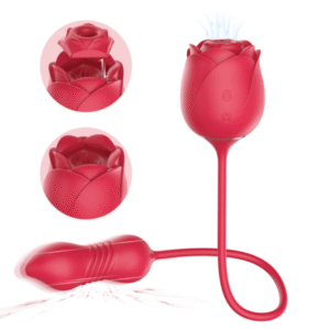 Sucking Flower 5 Rose Shaped Vibrator